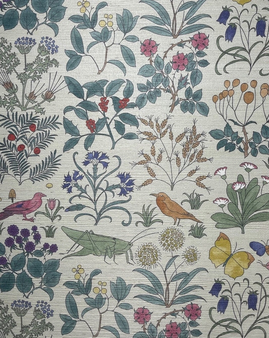 Apothecary's Garden Grasscloth