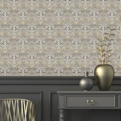 Bird & Berry Wallpaper