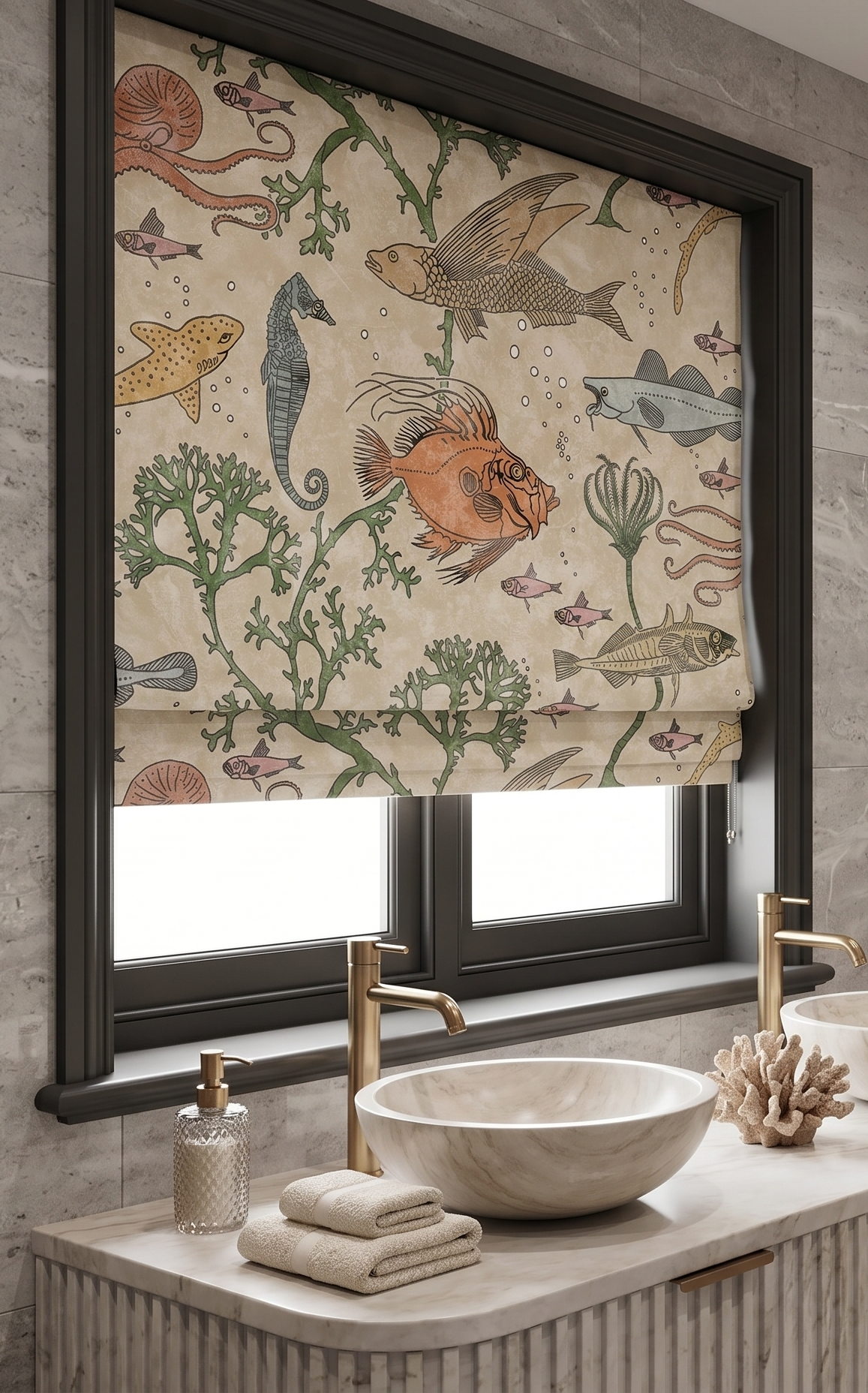 John Dory Fabric - Natural