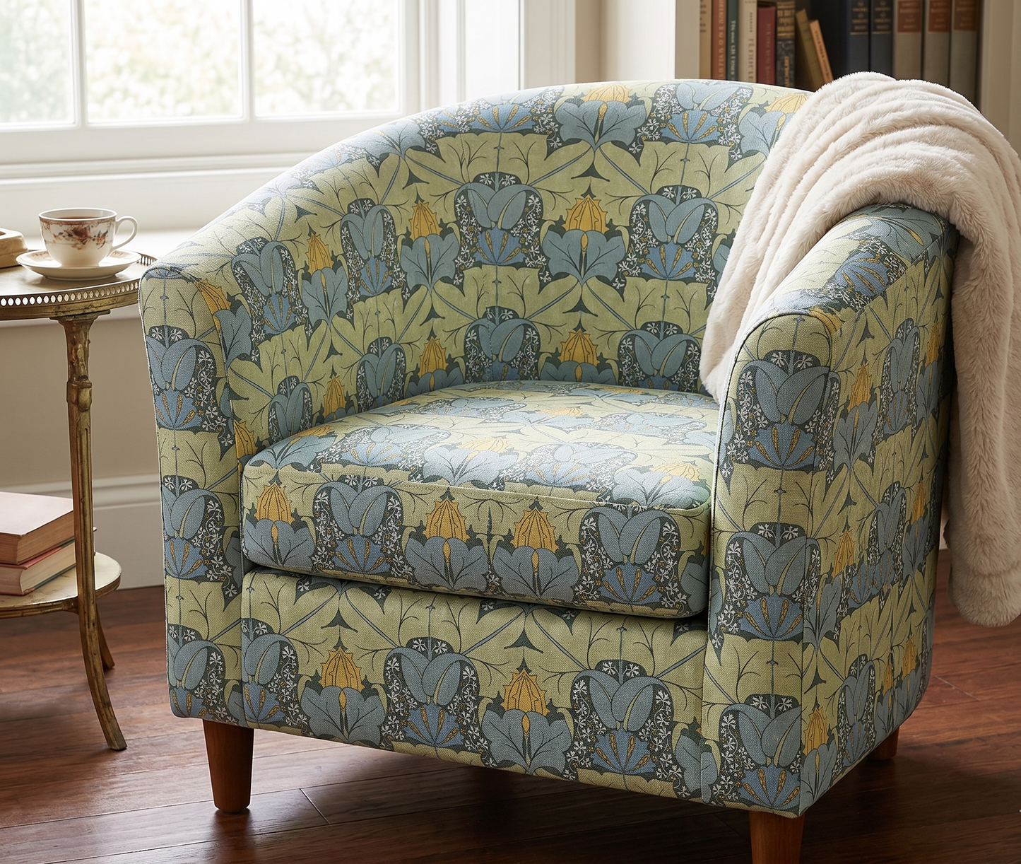 The Wykehamist Fabric - Lemon & Thyme