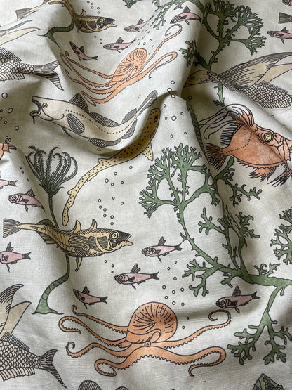 John Dory Fabric - Natural