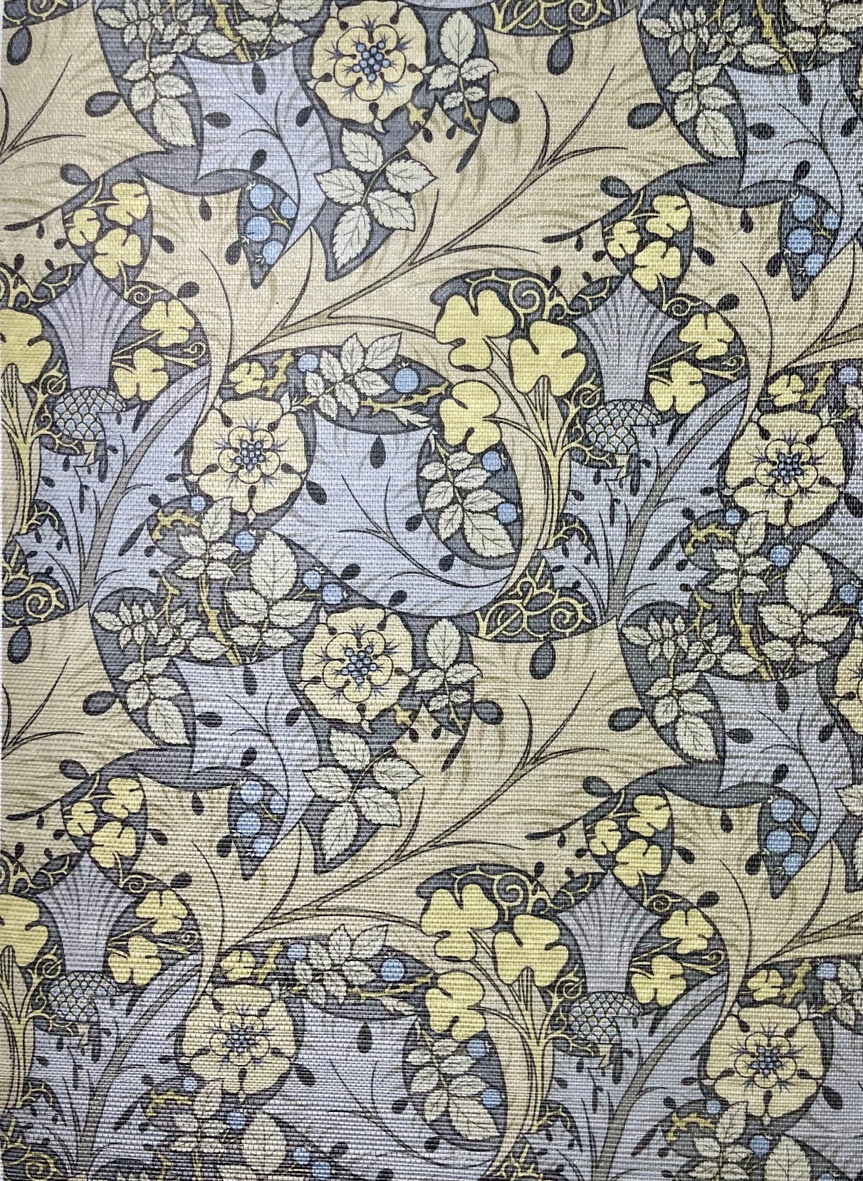 Tudor Rose Grasscloth