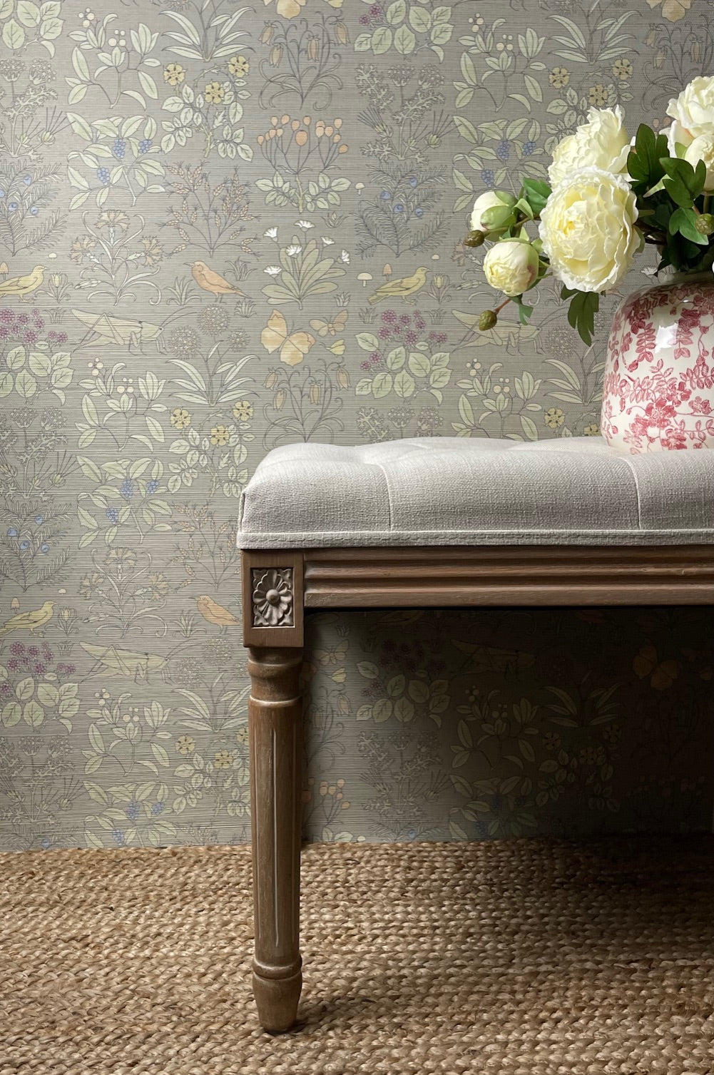 Apothecary's Garden Grasscloth