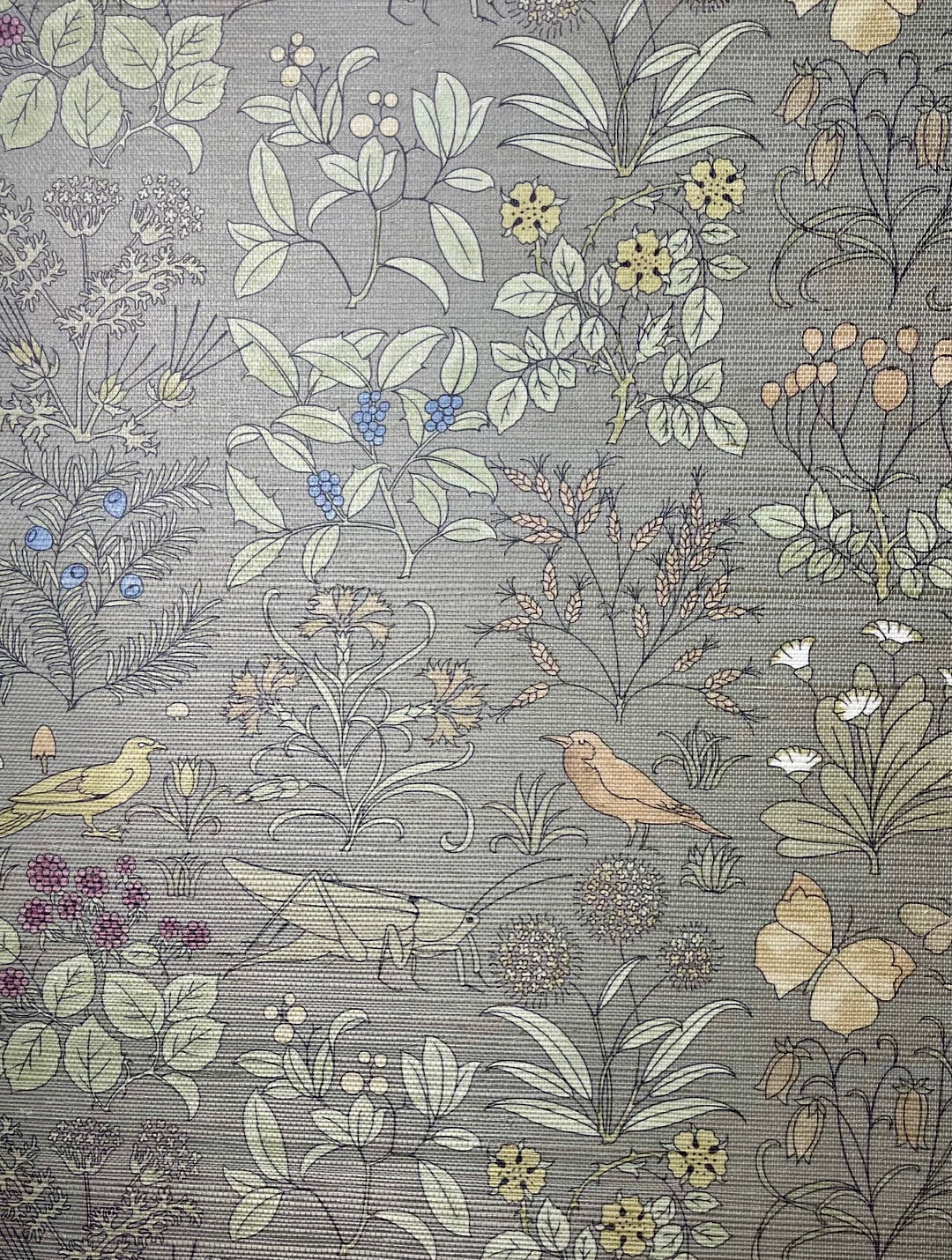 Apothecary's Garden Grasscloth