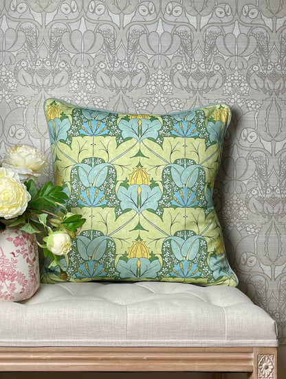 The Wykehamist Cushion - Lemon & Thyme