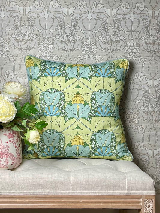 The Wykehamist Cushion - Lemon & Thyme