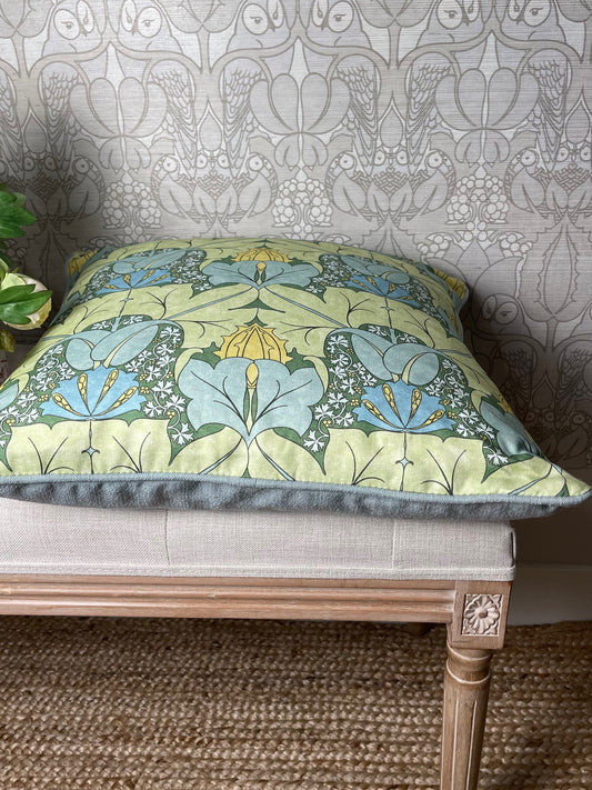 The Wykehamist Cushion - Lemon & Thyme