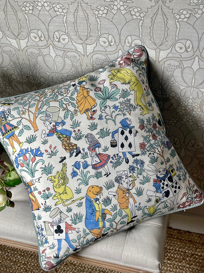 Alice in Wonderland Cushion - Original
