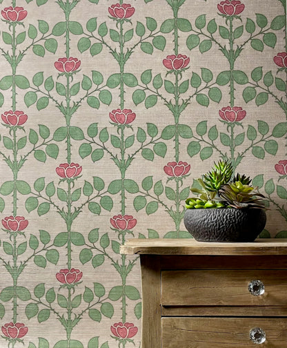 Briar Rose Grasscloth