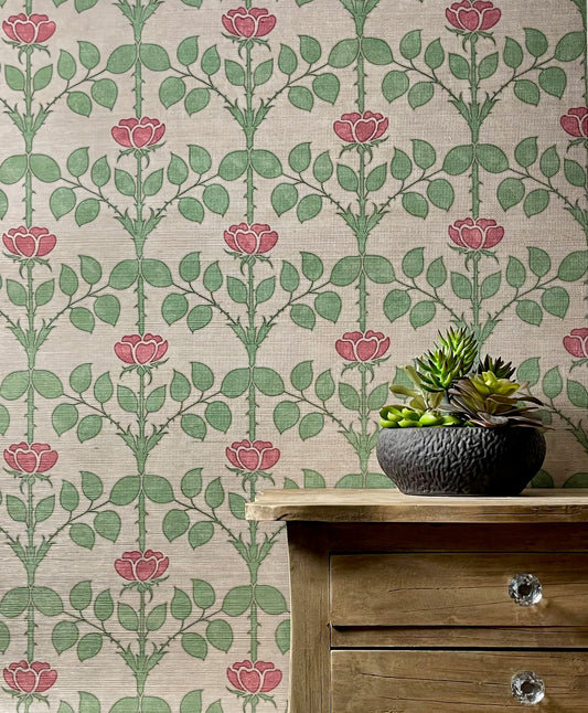 Briar Rose Grasscloth