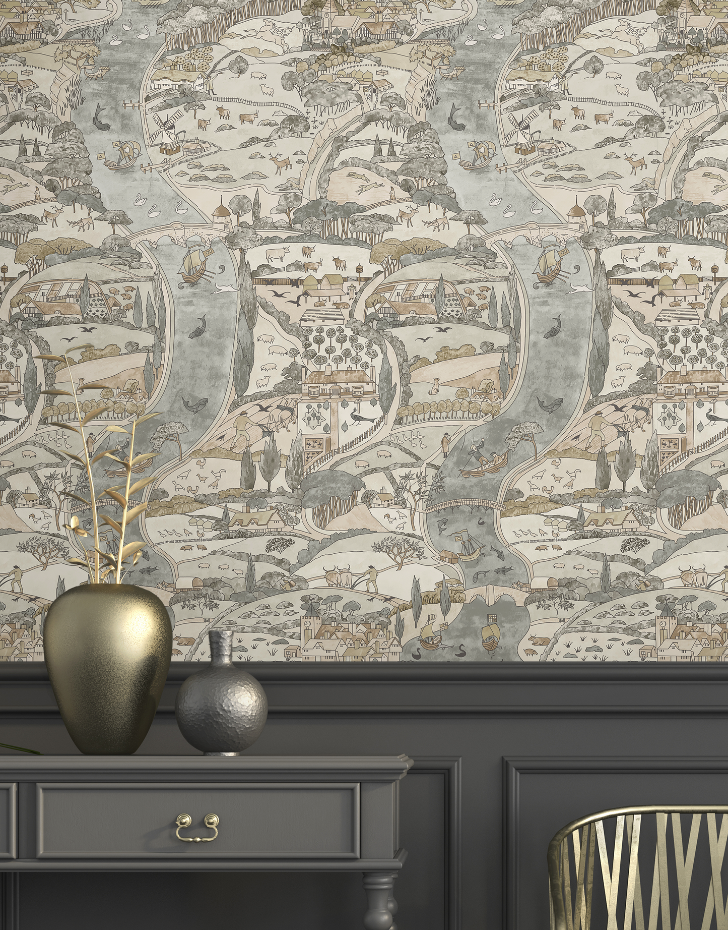 Natural River Wallpaper