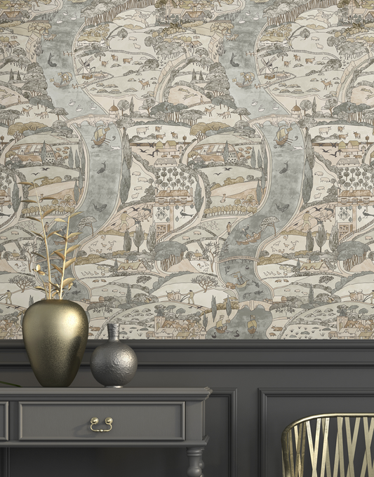 Natural River Wallpaper