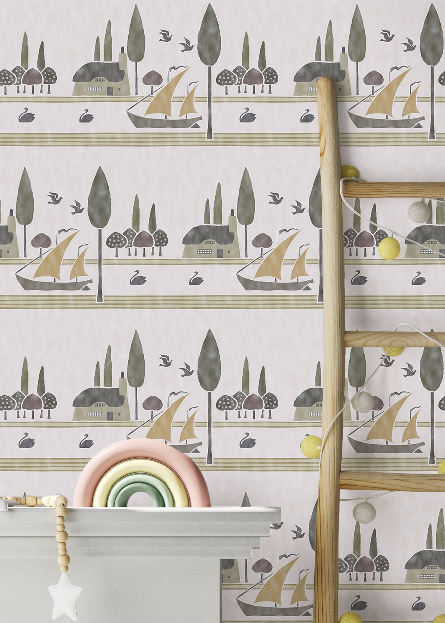 Morning Walk Wallpaper