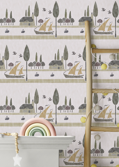 Morning Walk Wallpaper