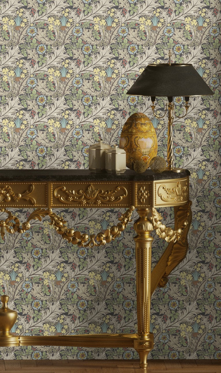 Tudor Rose Wallpaper