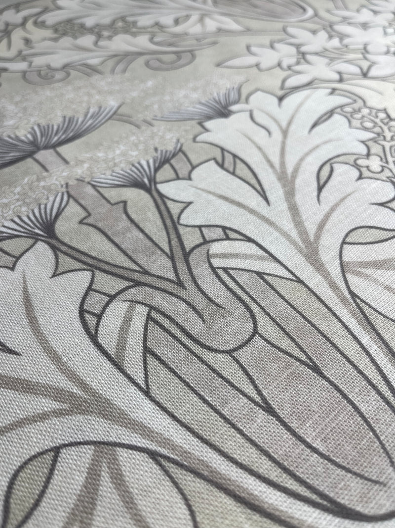 Donegal Fabric - Chalk & Ecru