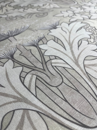 Donegal Fabric - Chalk & Ecru