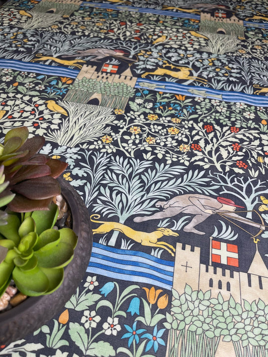 The Huntsman Fabric - Charcoal