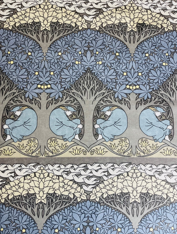 The Minstrel Fabric - Midnight Blue