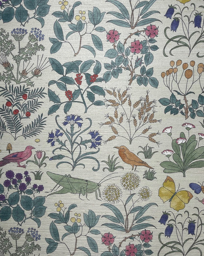 Apothecary's Garden Grasscloth