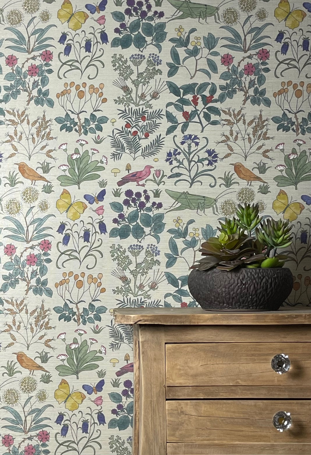 Apothecary's Garden Grasscloth