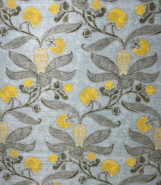 Passion Flower Grasscloth