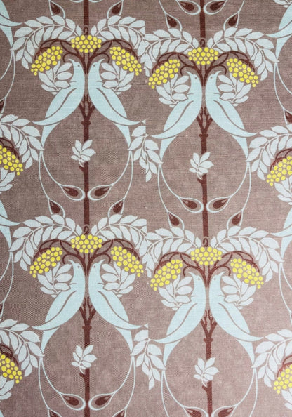 Rowan Tree Fabric - Aqua