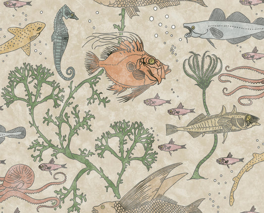 John Dory Fabric - Natural