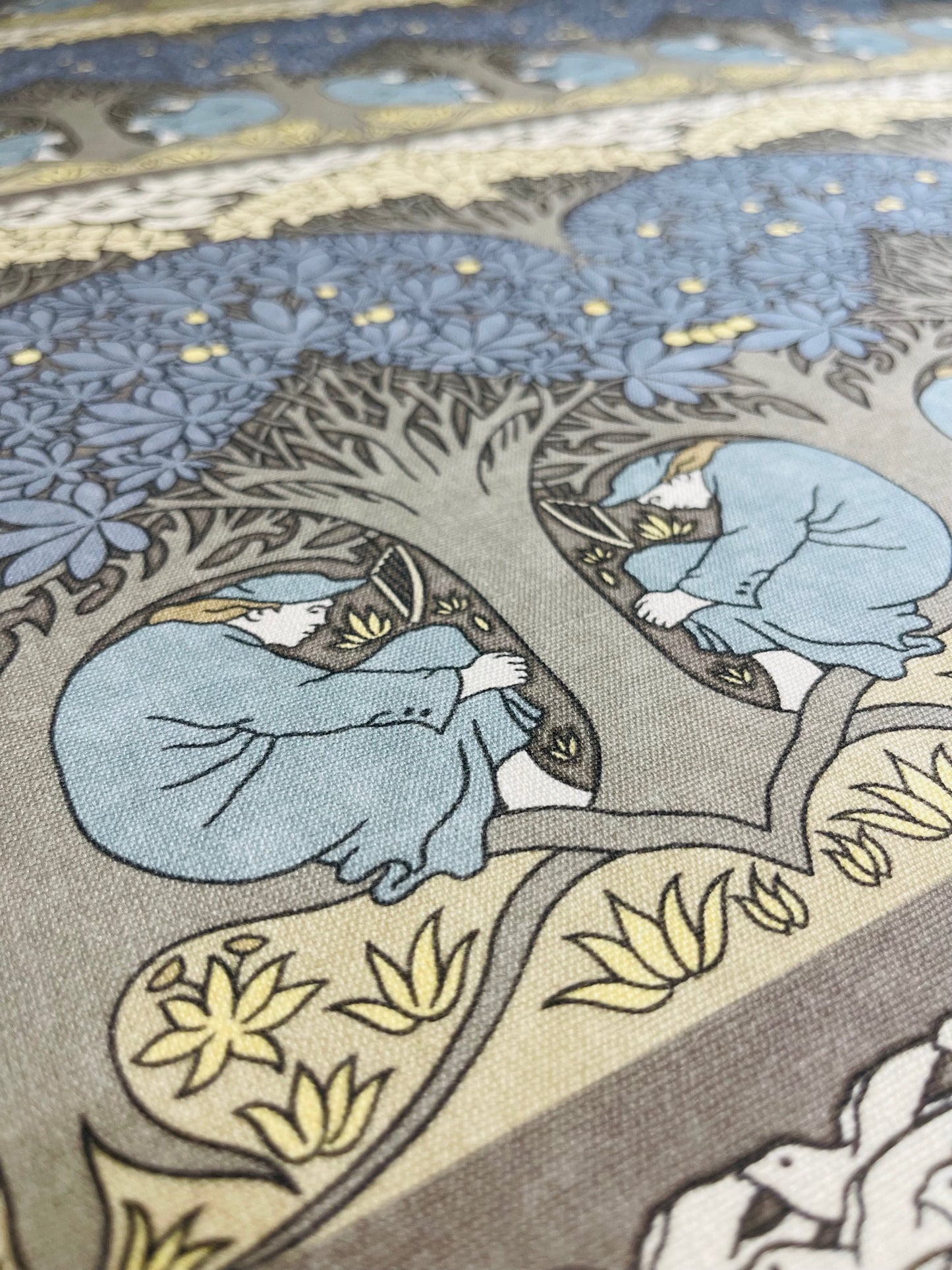 The Minstrel Fabric - Midnight Blue