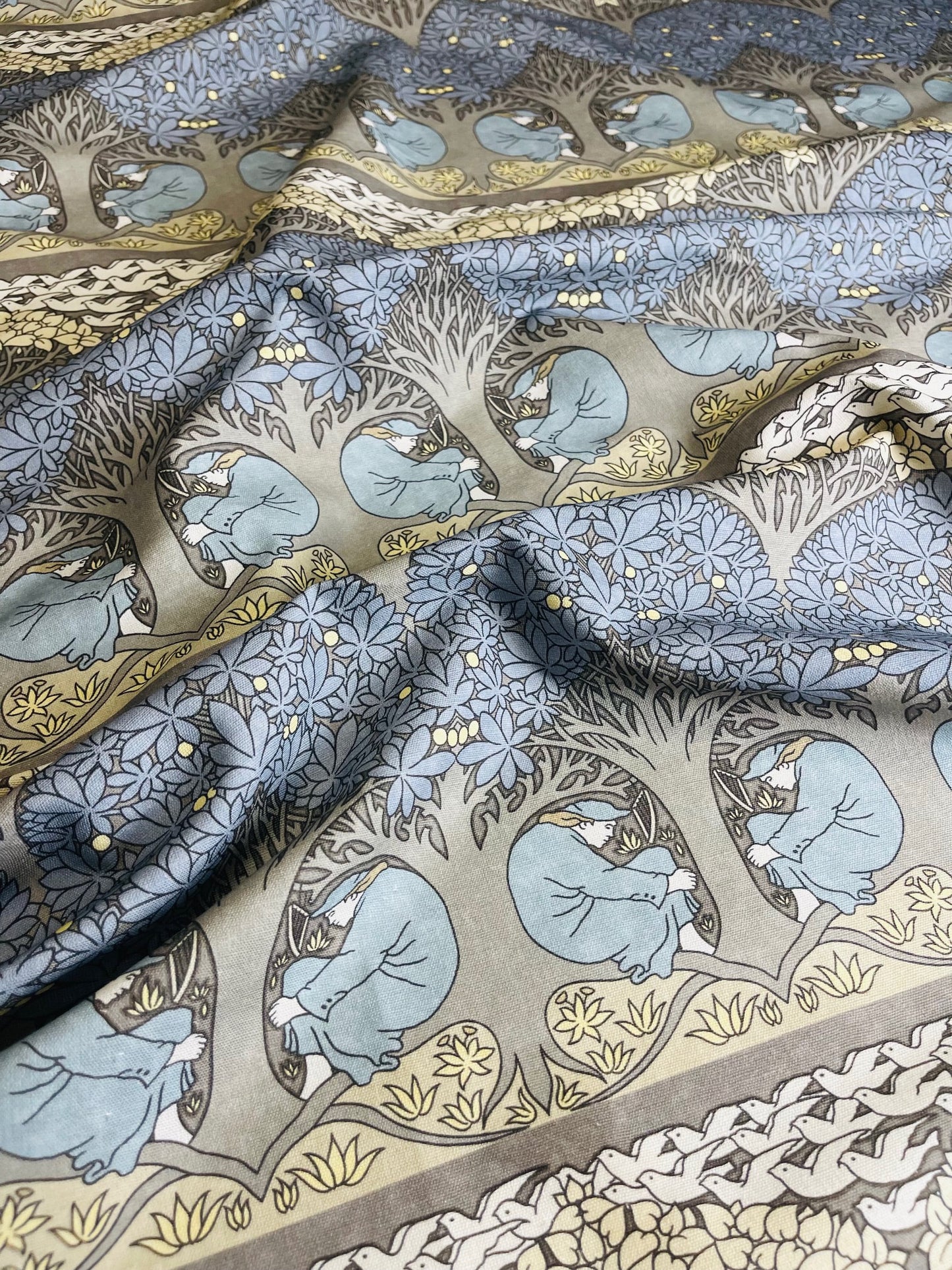 The Minstrel Fabric - Midnight Blue