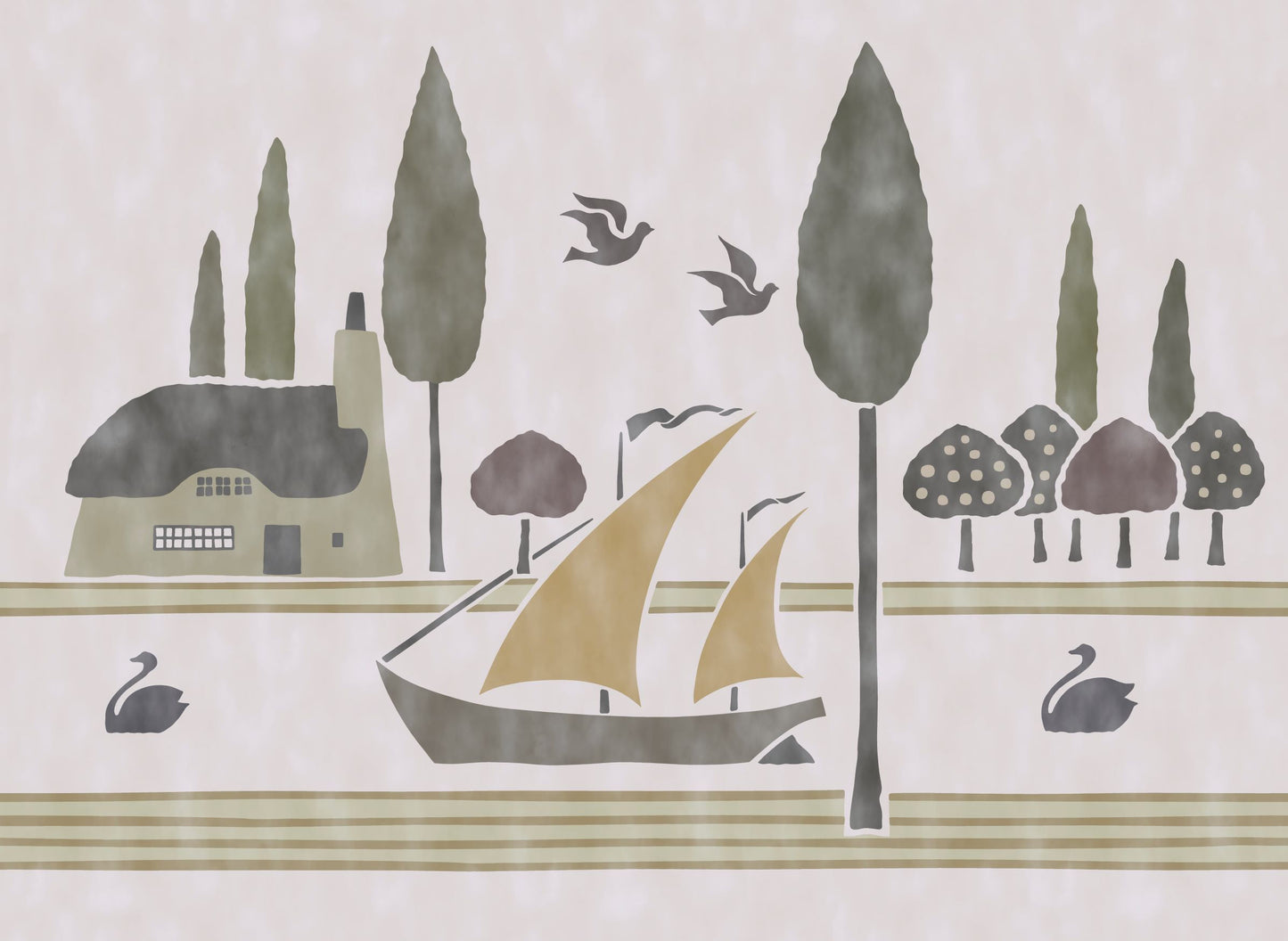 Morning Walk Wallpaper