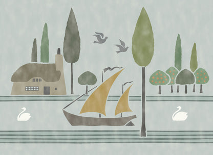 Morning Walk Wallpaper