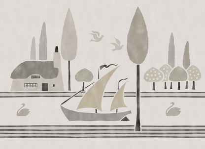 Morning Walk Wallpaper