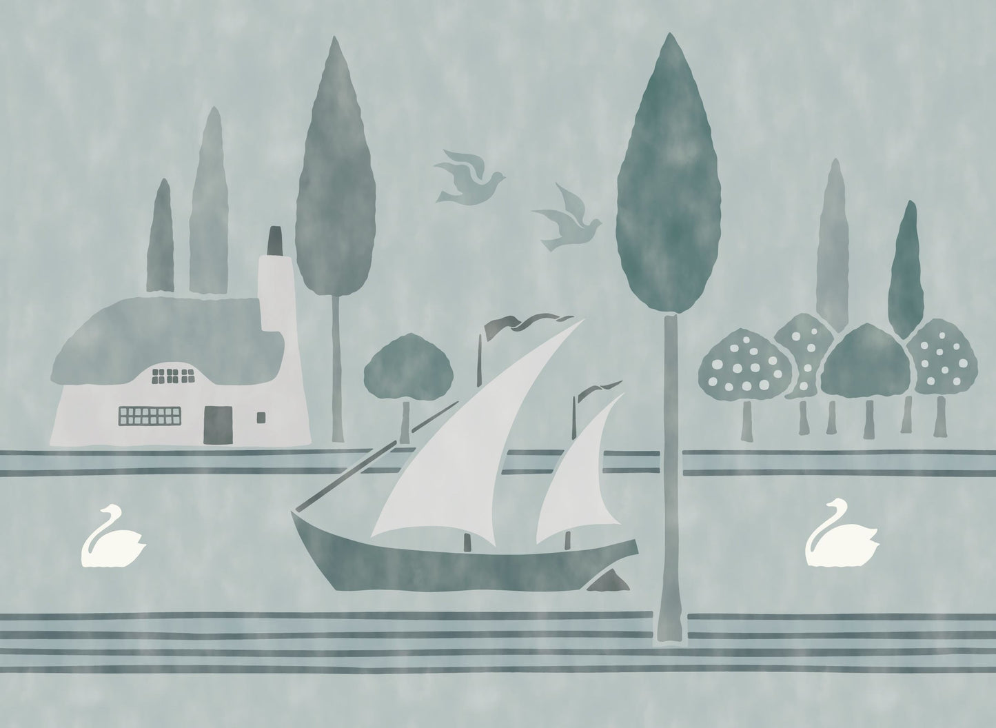 Morning Walk Wallpaper