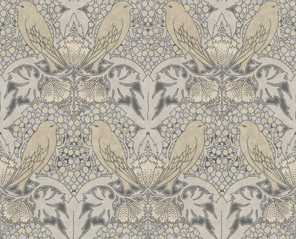 Bird & Berry Wallpaper