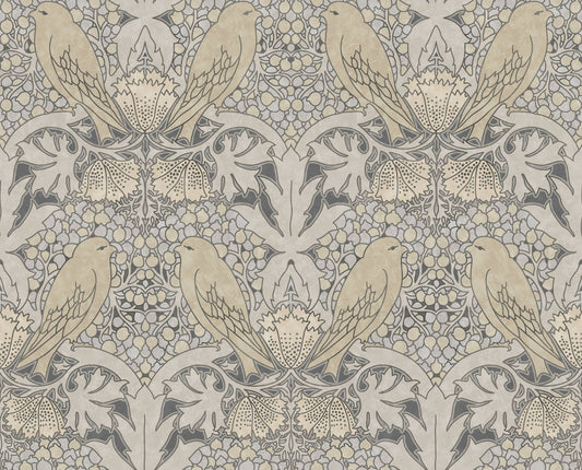 Bird & Berry Wallpaper