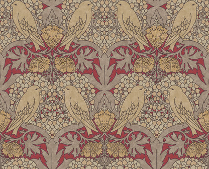 Bird & Berry Wallpaper