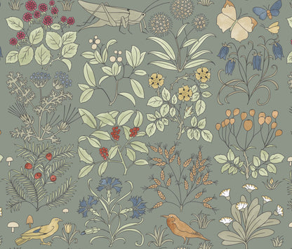 Apothecary's Garden Wallpaper