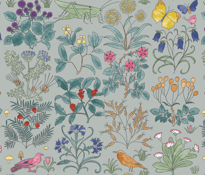Apothecary's Garden Wallpaper