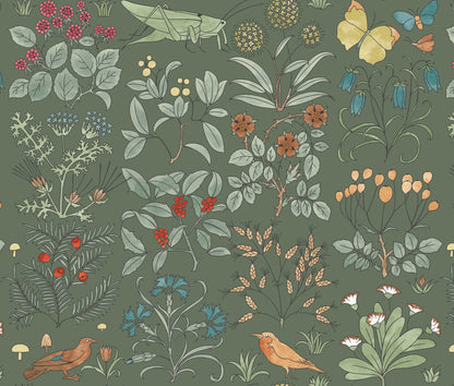 Apothecary's Garden Wallpaper
