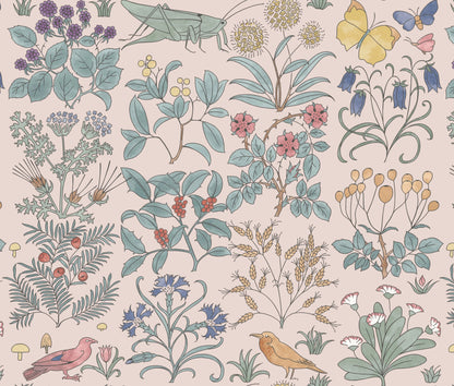 Apothecary's Garden Wallpaper