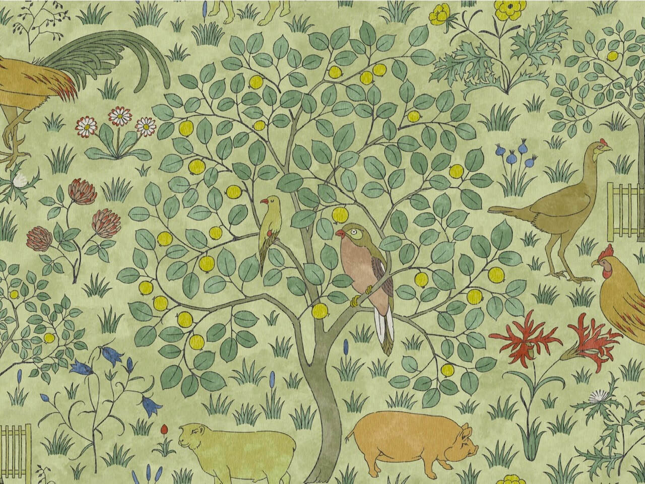 In My Orchard Wallpaper