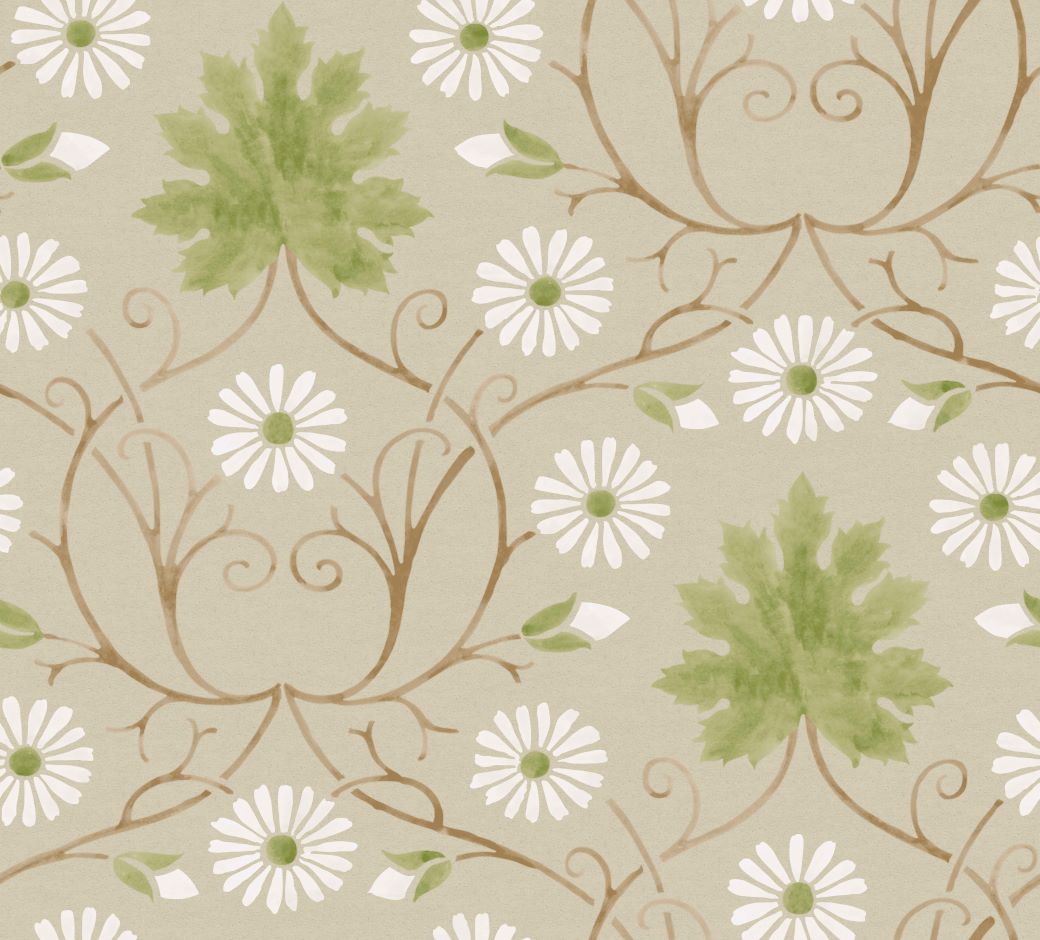 Perrycroft Scroll Wallpaper