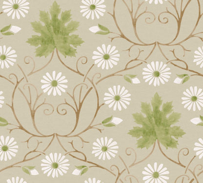 Perrycroft Scroll Wallpaper