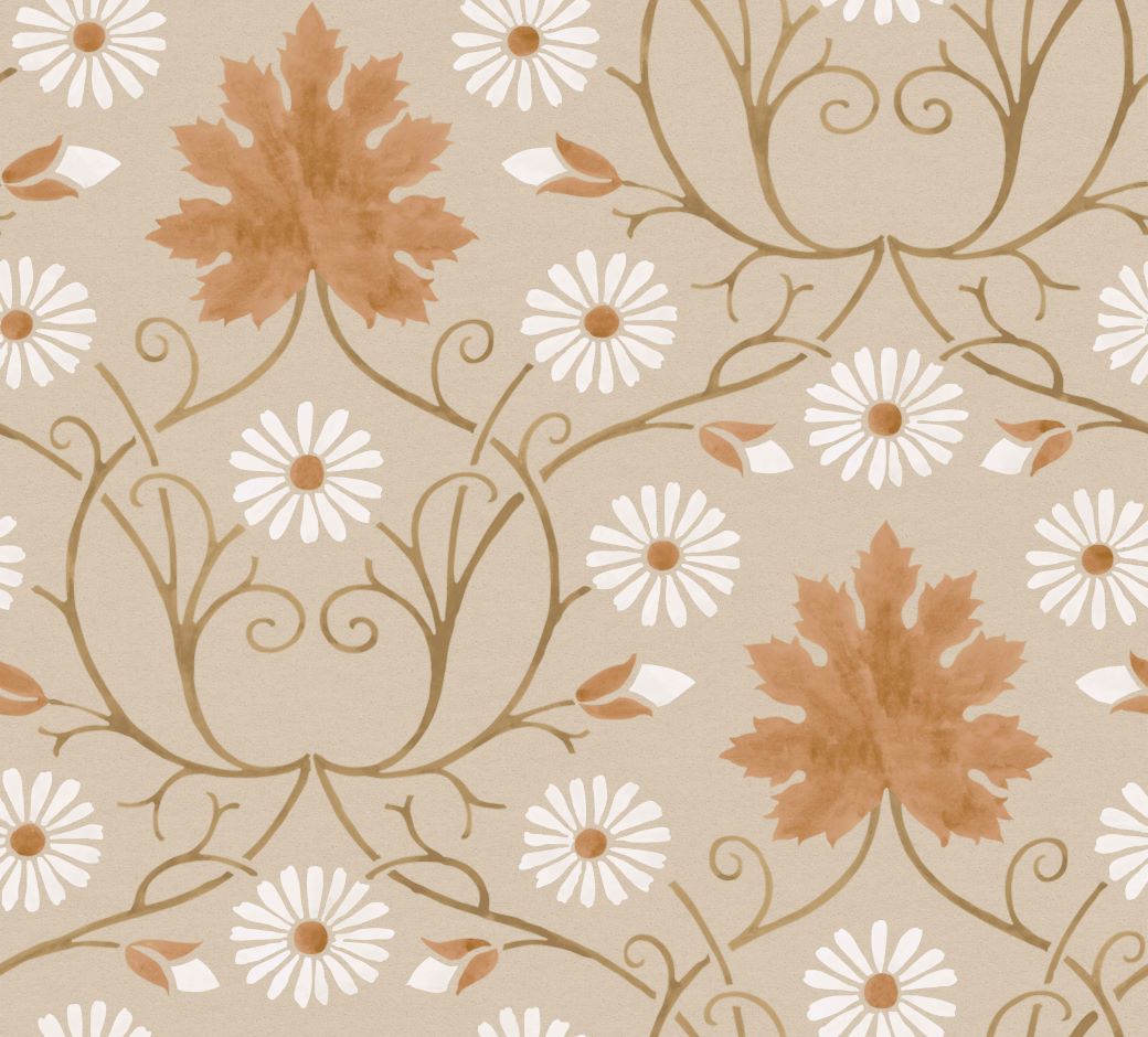 Perrycroft Scroll Wallpaper