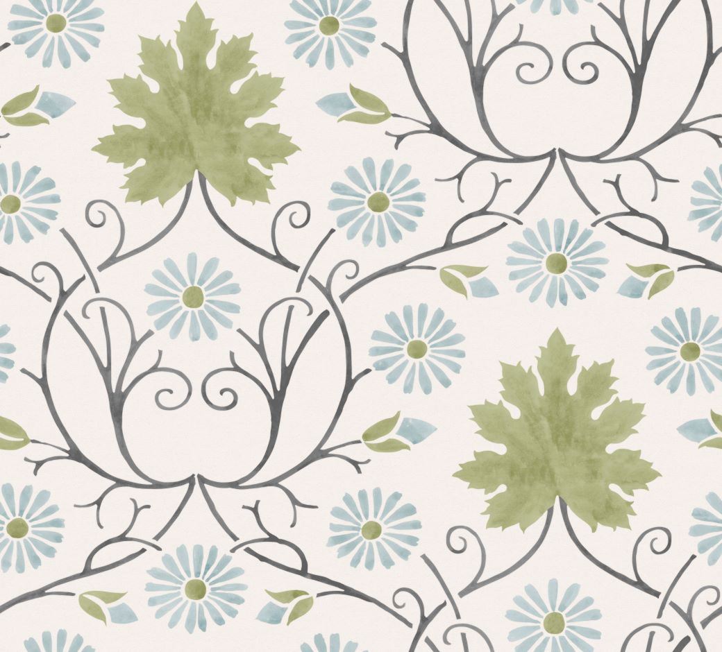 Perrycroft Scroll Wallpaper