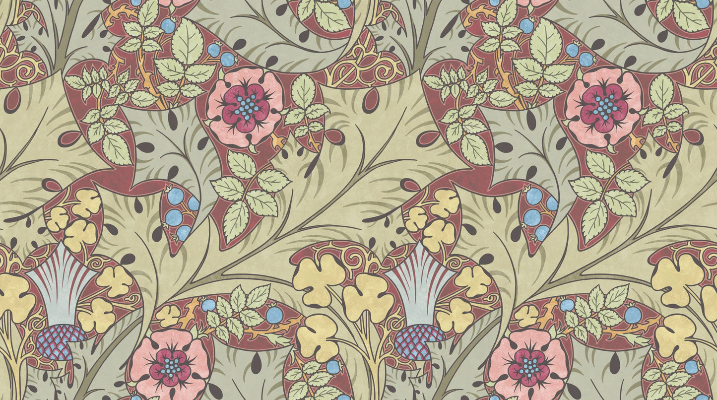 Tudor Rose Wallpaper