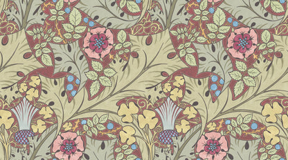 Tudor Rose Wallpaper