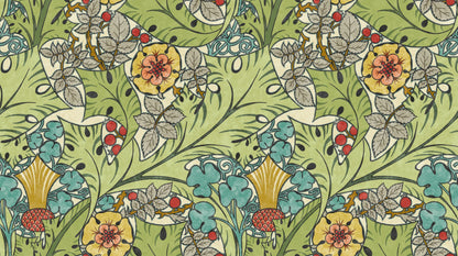 Tudor Rose Wallpaper