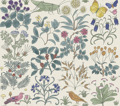Apothecary's Garden Wallpaper